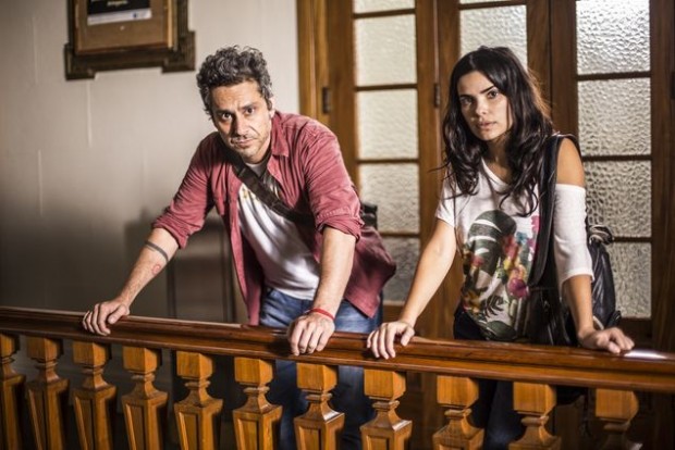 >> ROMERO E TÓIA Alexandre Nero e Vanessa Giácomo gravam as primeiras cenas como o casal protagonista de 'A Regra do Jogo' (Globo), próxima novela das 21h (Aline Massuca/Divulgação)