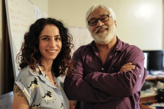 Os autores Rosane Svartman e Paulo Halm (Divulgao)